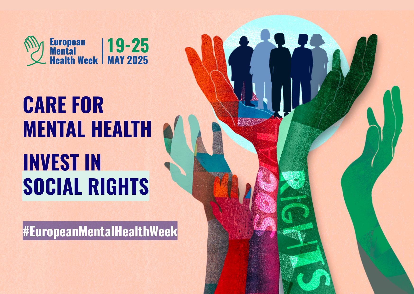 European Mental Health Week campaign graphic