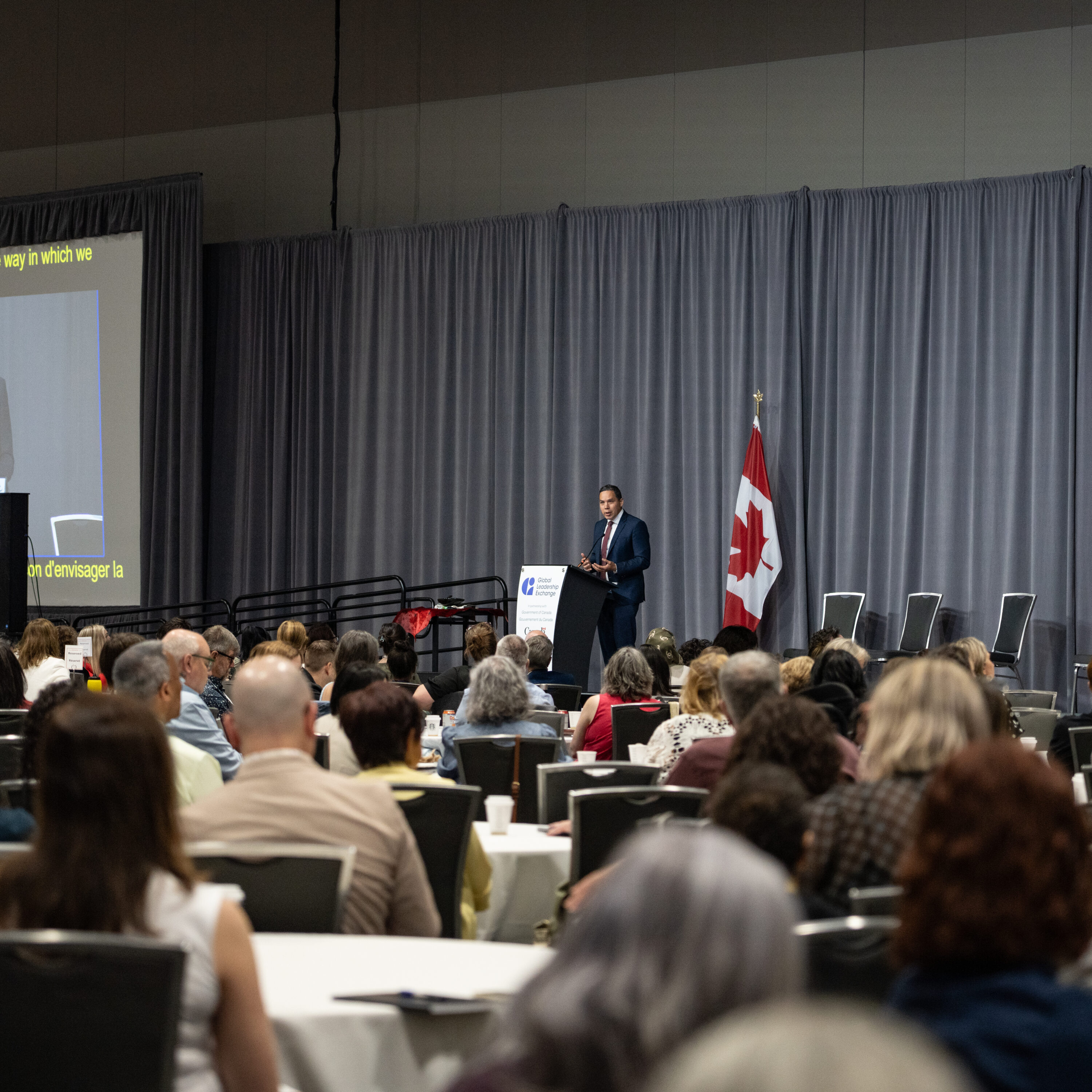 Photo of conference room at the Leadership Exchange 2026